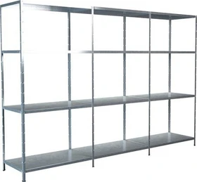 Schulte Lagertechnik PowerMAX Schwerlastregal 260x180x50cm verzinkt