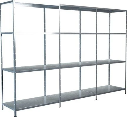 Schulte Lagertechnik PowerMAX Schwerlastregal 260x180x50cm verzinkt