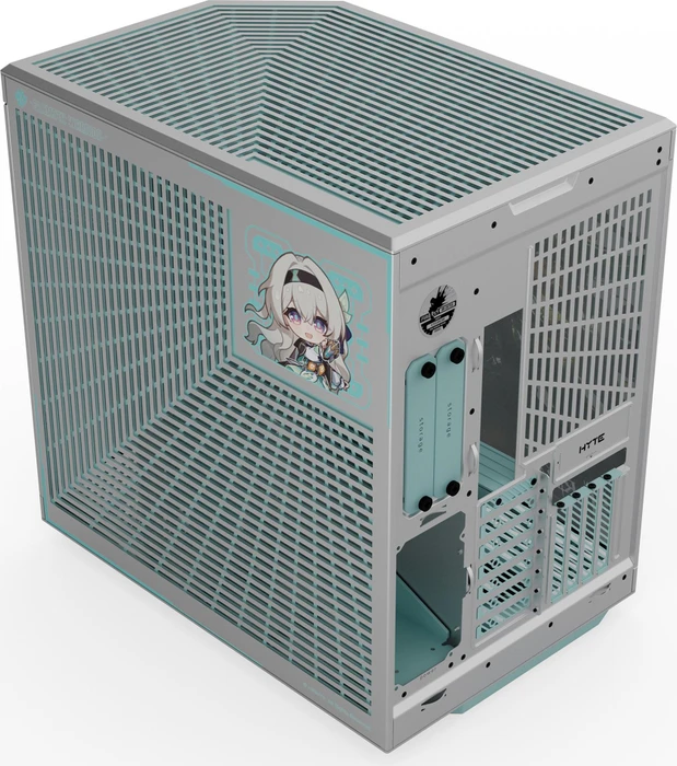 Hyte Y70 Firefly Edition, Glasfenster