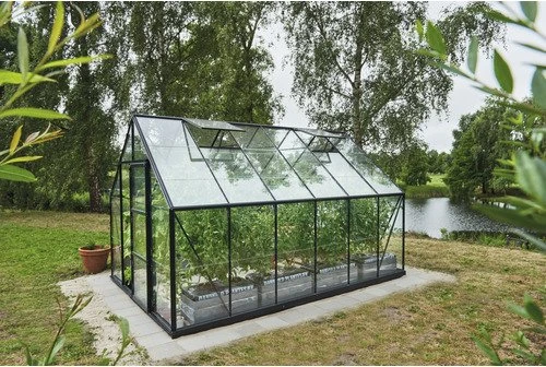 Halls Universal 128 Glas 3mm Gewächshaus