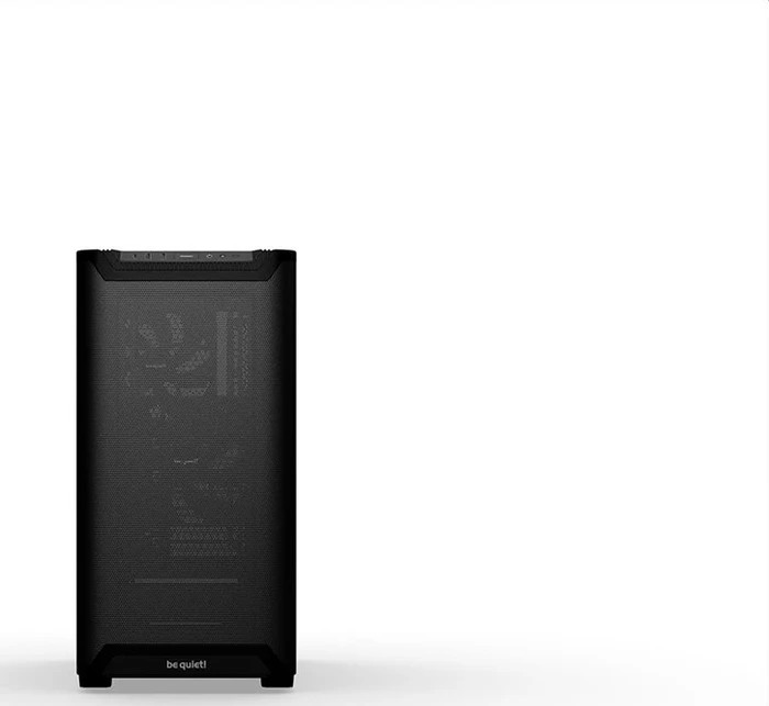 be quiet! Pure Base 501 Airflow Black, schallgedämmt