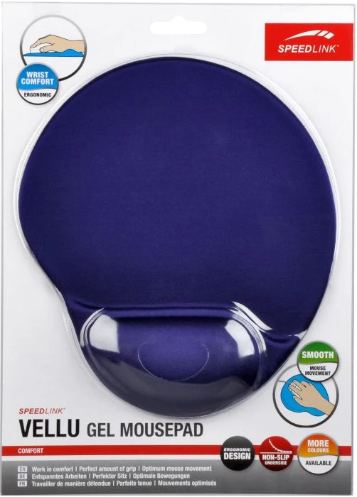 Speedlink Vellu Gel Mousepad blau