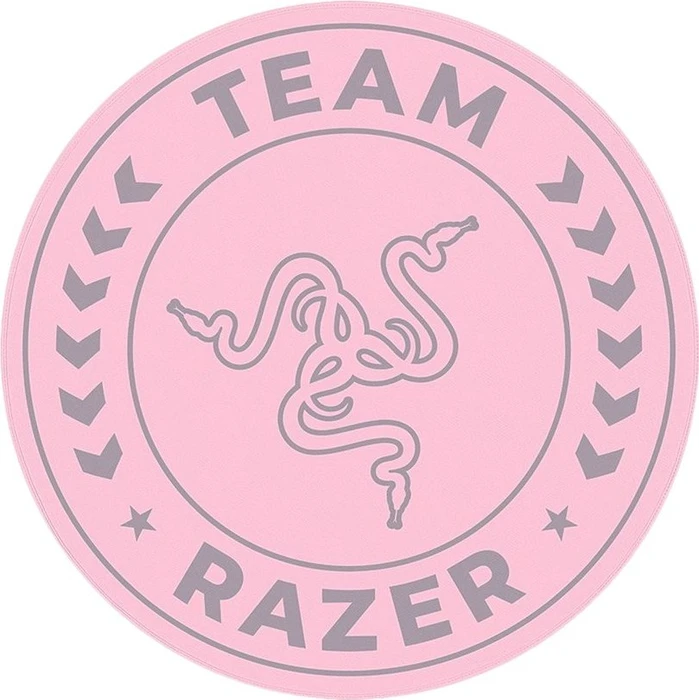 Razer Team Razer Floor Rug Bodenschutzteppich, Quartz Pink, rund