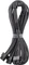 CableMod C-Series Pro, 12VHPWR Kabel, Corsair Type 4, 4x 8-Pin PCIe Stecker auf 16-Pin PCIe 5.0 12VHPWR Stecker, Adapterkabel, 90°, Variante B, carbon, 60cm Vorschaubild