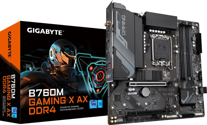 GIGABYTE B760M Gaming X AX DDR4 (Intel 1700)