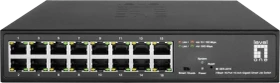 LevelOne GES Rackmount Gigabit Smart Switch, 16x RJ-45 (GES-2216 / 52091903)