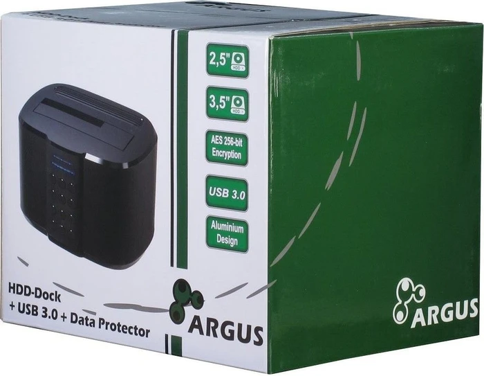 Inter-Tech Dockingstation Argus GD-PDLK02, USB-B 3.0