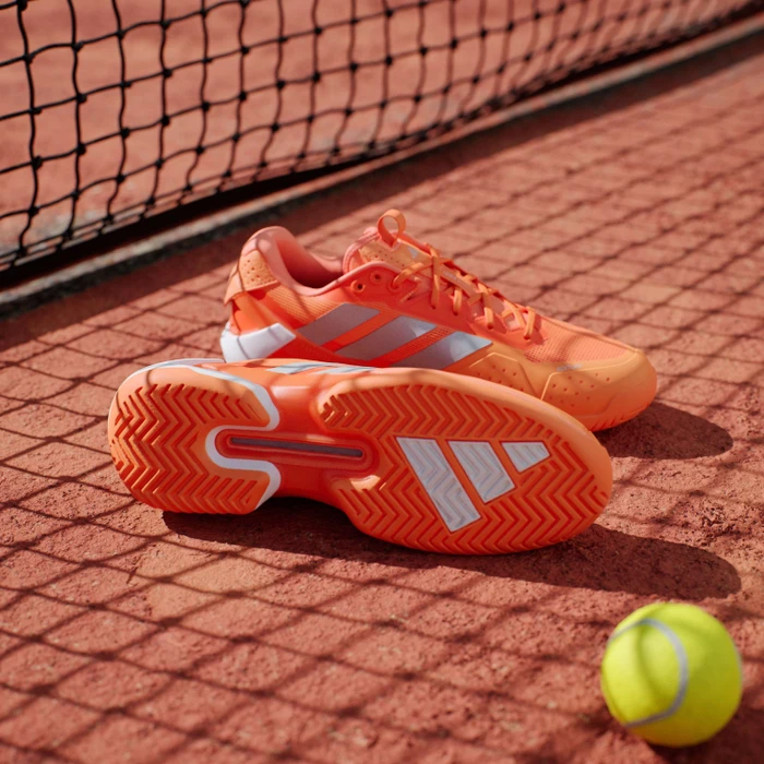 adidas Adizero Ubersonic 5 lucid orange/silver metalic/core black (Herren)
