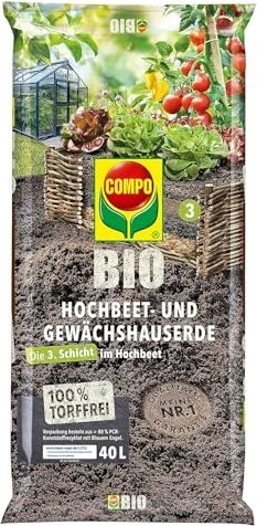 Compo Bio Hochbeet- und Gewchshauserde torffrei, 40l (25470) ab  14,49  (2026) | heise preisvergleich Deutschland