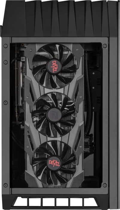 SilverStone Lucid LD03-AF, Glasfenster, Mini-ITX