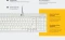 BakkerElkhuizen UltraBoard 960 V2 Standard Compact, weiß/grau, USB, UK Vorschaubild