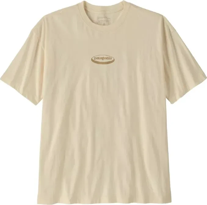 Patagonia 95 Oval Logo Oversized T-Shirt kurzarm undyed natural (Damen)