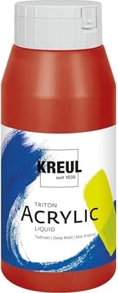 Kreul Solo Goya Triton Acrylic Acrylfarbe, karminrot, 750ml