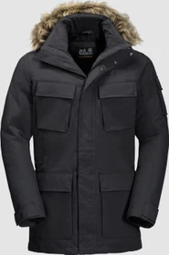 Jack Wolfskin Glacier Canyon Funktionsmantel schwarz (Herren)