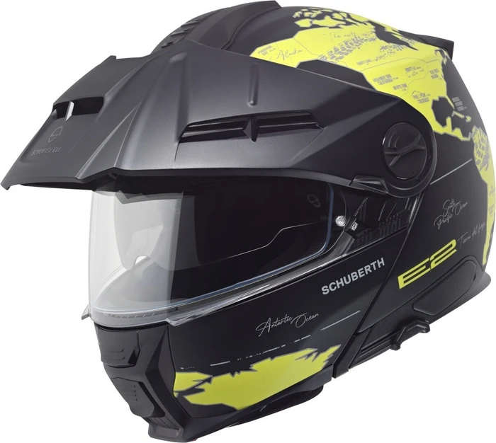 Schuberth E2 Atlas matt schwarz/gelb