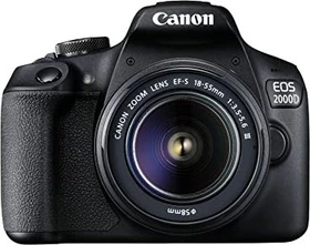 Canon EOS 2000D mit Objektiv EF-S 18-55mm 3.5-5.6