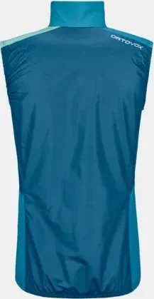 Ortovox Windbreaker Funktionsweste petrol blue (Damen)