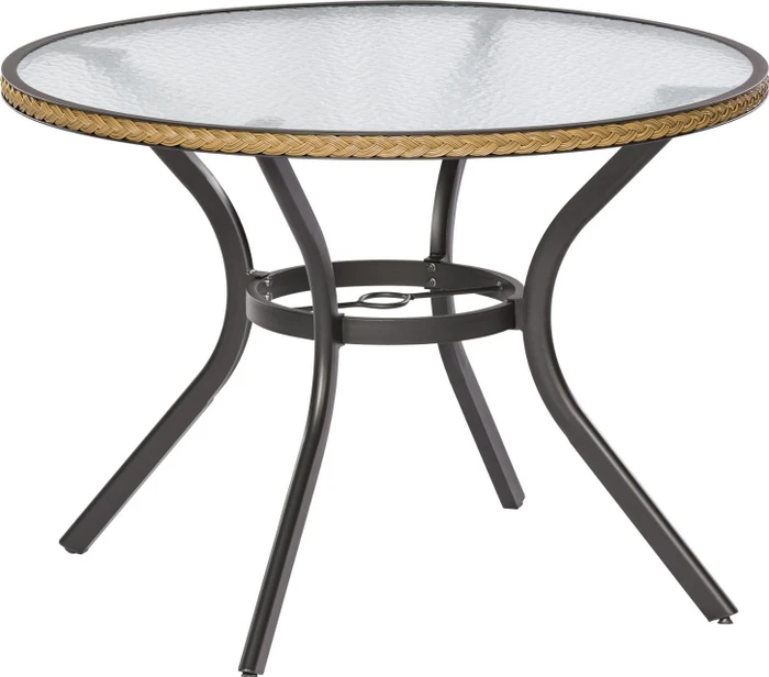 Merxx Ravenna Gartentisch 100cm natur