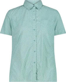 CMP Floral Hemd kurzarm lagoon/off white (Damen)