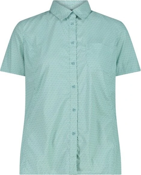 CMP Floral Hemd kurzarm lagoon/off white (Damen)