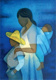 Bluebird Puzzle Louis Toffoli La Mère et les Enfants, 1973