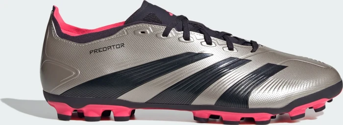 adidas Predator League AG platinum metallic/aurora black/turbo