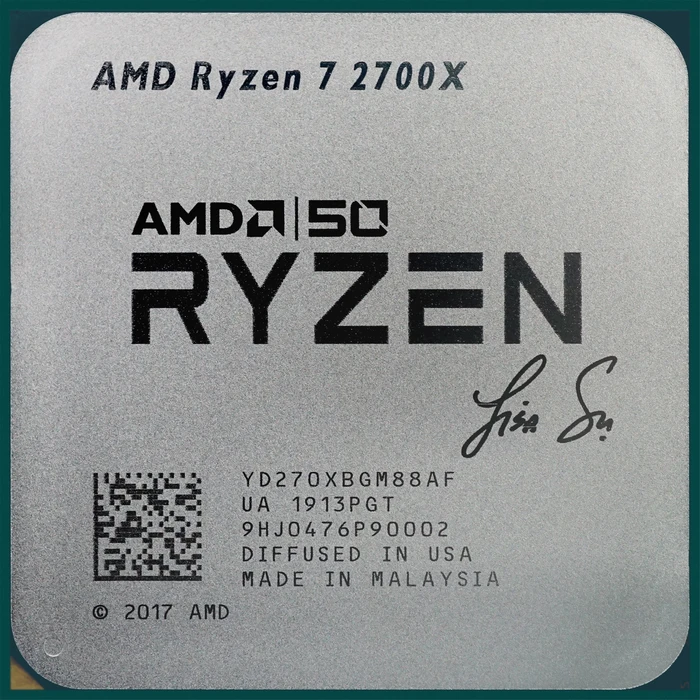 AMD Ryzen 7 2700X Gold Edition, 8C/16T, 3.70-4.30GHz, boxed