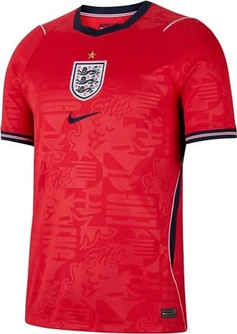Nike FIFA WM 2026 England Auswärtstrikot kurzarm speed red/obsidian/weiß (Herren)