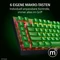 Razer BlackWidow V4 X, Minecraft Edition, Razer GREEN Clicky Gen-3, USB, US Vorschaubild