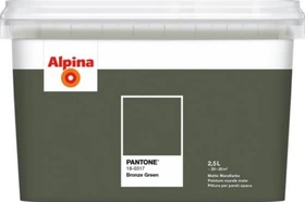 Alpina Farben Pantone Innenfarbe 18-0317 bronze gree, 1l