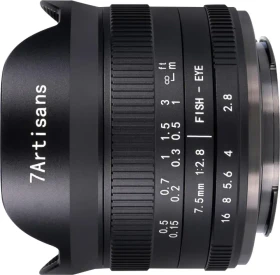 7artisans 7.5mm 2.8 Fisheye Mark II für Sony E