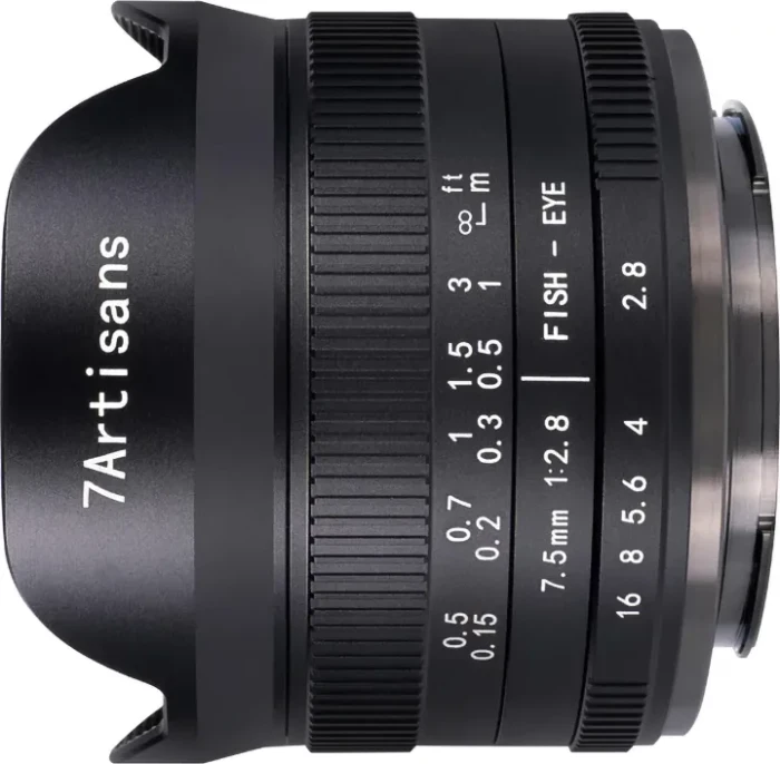 7artisans 7.5mm 2.8 Fisheye Mark II für Sony E