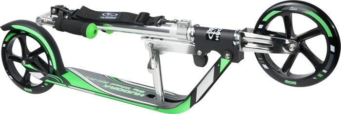 Hudora Big Wheel RX-Pro 205 Scooter schwarz/grün