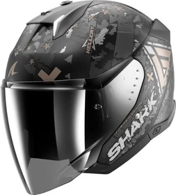 Shark Skwal i3 Jet Hellcat matt schwarz/silber