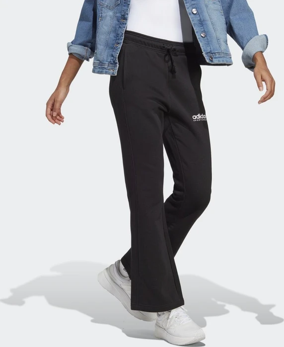 adidas ALL SZN Fleece Graphics Trainingshose lang schwarz (Damen)