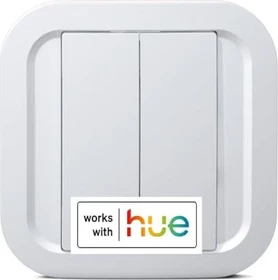 NodOn Hue Battery-less Switch, Unterputz