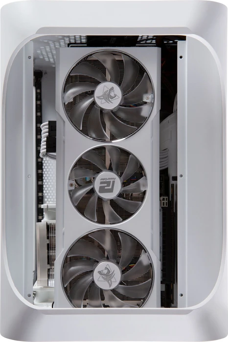 BitFenix Prodigy M 2022 ARGB, weiß, Glasfenster