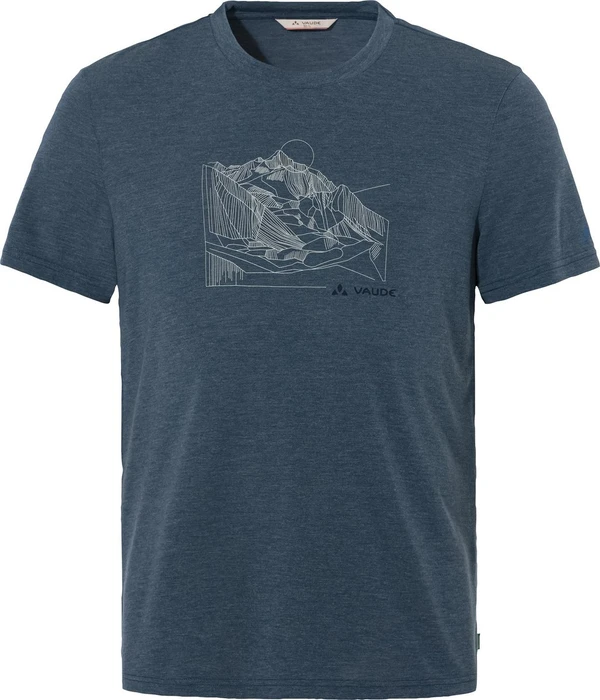 Vaude Tekoa III Funktionsshirt kurzarm dark sea (Herren)