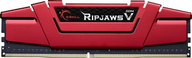 G.Skill RipJaws V rot UDIMM 16GB, DDR4-3000, CL15-15-15-35