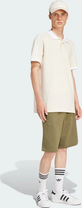 adidas Trefoil Essentials Trainingshose kurz olive strata (Herren)