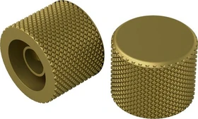 Glorious GMMK Pro Rotary Knob, Aluminium, Gold, gold, 1 Taste