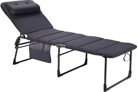 Crespo Air Deluxe Campingliege anthrazit