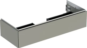 Geberit ONE Unterschrank für Waschtisch, mit einer Schublade, 120cm, greige/lackiert matt