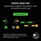 Razer Reclusa X Mini 65%, schwarz/weiß/grün, LEDs RGB, Razer ORANGE Tactile Gen-3, USB, DE Vorschaubild