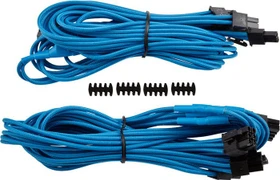 Corsair PSU Cable Type 4 - PCIe Cables with Dual Connectors - Gen3, blau (CP-8920180)