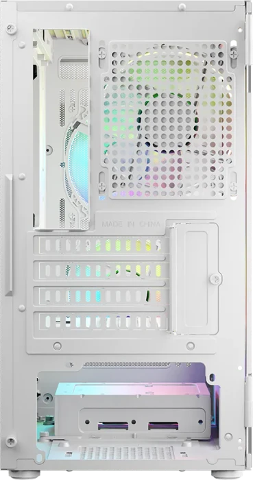 Logic Concept Portos ARGB Mini White, Glasfenster