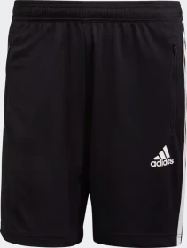 adidas Primeblue Designed To Move Sport 3-Streifen Trainingshose kurz schwarz/weiß (Herren)
