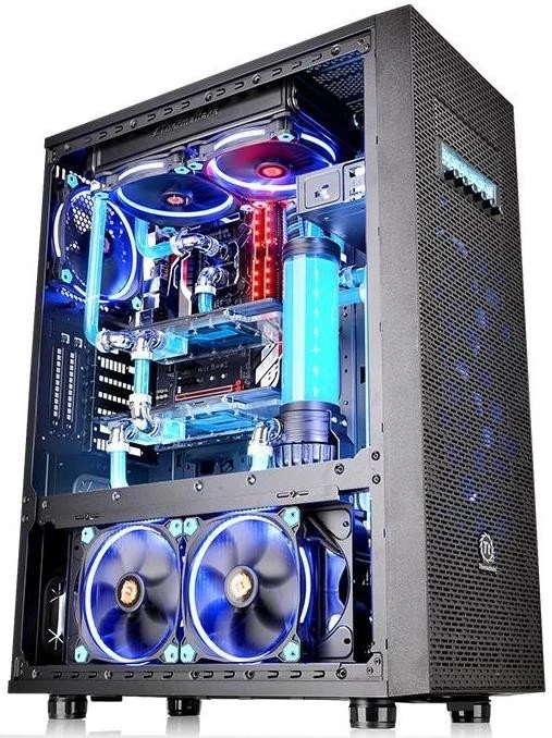 Thermaltake Core X71 Tempered Glass Edition, Glasfenster