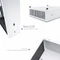 SGPC K29 Steel, silber/orange, Mini-ITX Vorschaubild