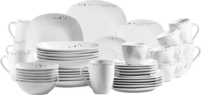 Mäser Fadilla Kaffeeservice weiß, 42-tlg. (929800)
